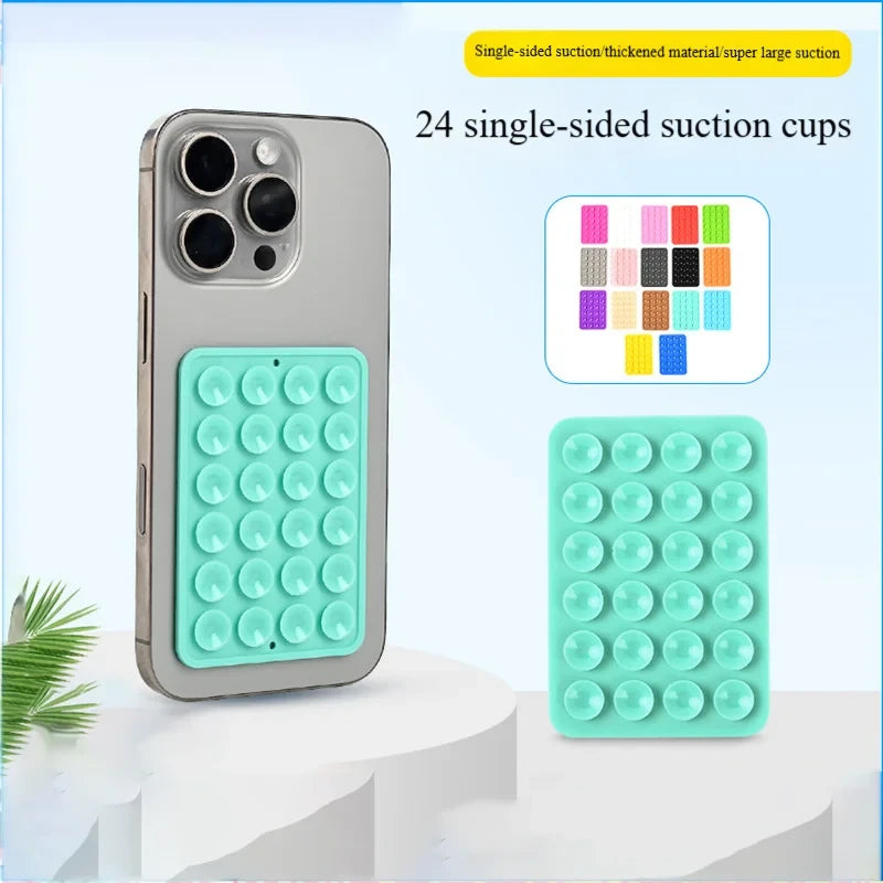 24 Silicone Cups Phone Holder