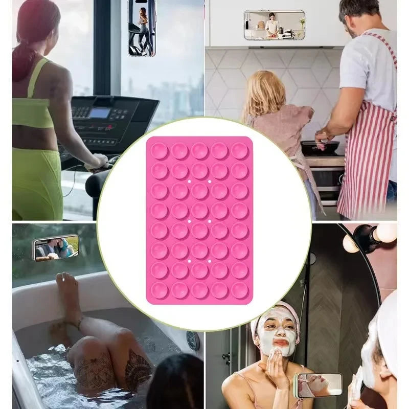 24 Silicone Cups Phone Holder